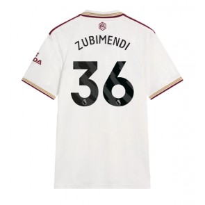 Arsenal Martin Zubimendi #36 Rezervni Dres 2025-26 Kratak Rukavima